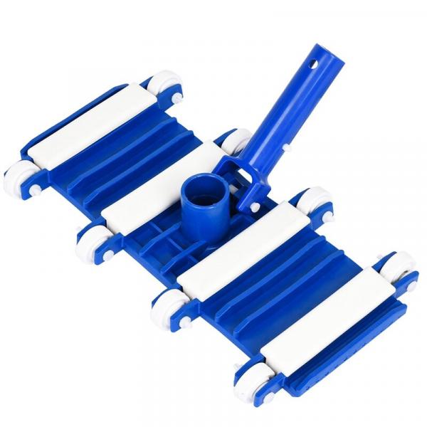 Flexible vacuum head plastic handles - 8 wheels